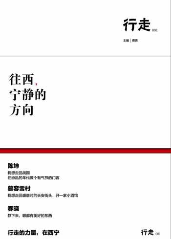 陳坤首次擔(dān)當(dāng)出品人的《往西，寧靜的方向》