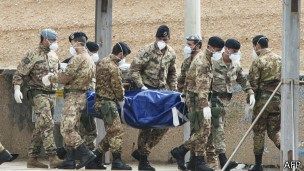 意大利海軍相信他們將發(fā)現(xiàn)更多海難死者。