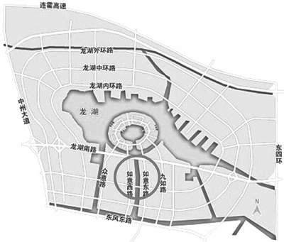 鄭州龍湖區(qū)域6塊商業(yè)用地拍賣遇冷，全部以起始價(jià)成交最貴的一塊不過888.09萬/畝，僅為8月龍湖“地