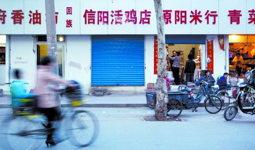 鄭州市一些活禽店紛紛關門，有人猜測，是受禽流感影響