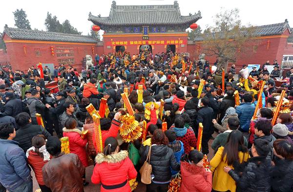 周口千年古廟會太昊陵廟會拉開大幕