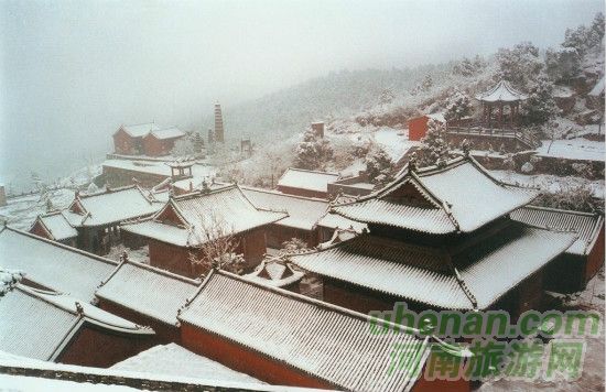 少林寺委派法師住持月山寺晉院儀式在博愛月山寺隆重舉行