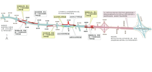 月底北三環快速化工程將通車