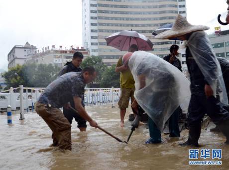 重慶巫溪遭暴雨洪水襲擊