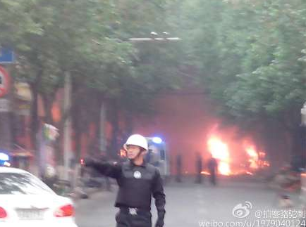 烏魯木齊發生爆炸 傷亡不明