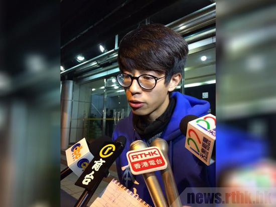 黃臺仰因設想參與旺角暴亂被香港警方拘捕，被指涉嫌參與旺角暴動。