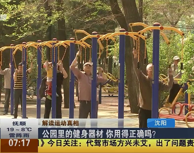 公園里的健身器材 你用得正確嗎？