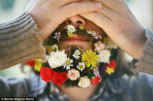 唯美胡子花園走紅網絡